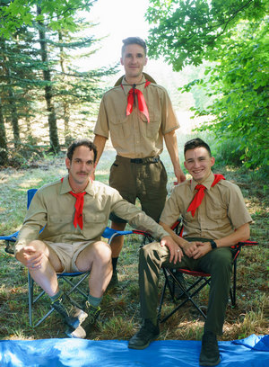 anal sex bareback camping colton mckeon doggystyle greg mckeon jakeb wilde oral outdoor pornstar scouts uniform 